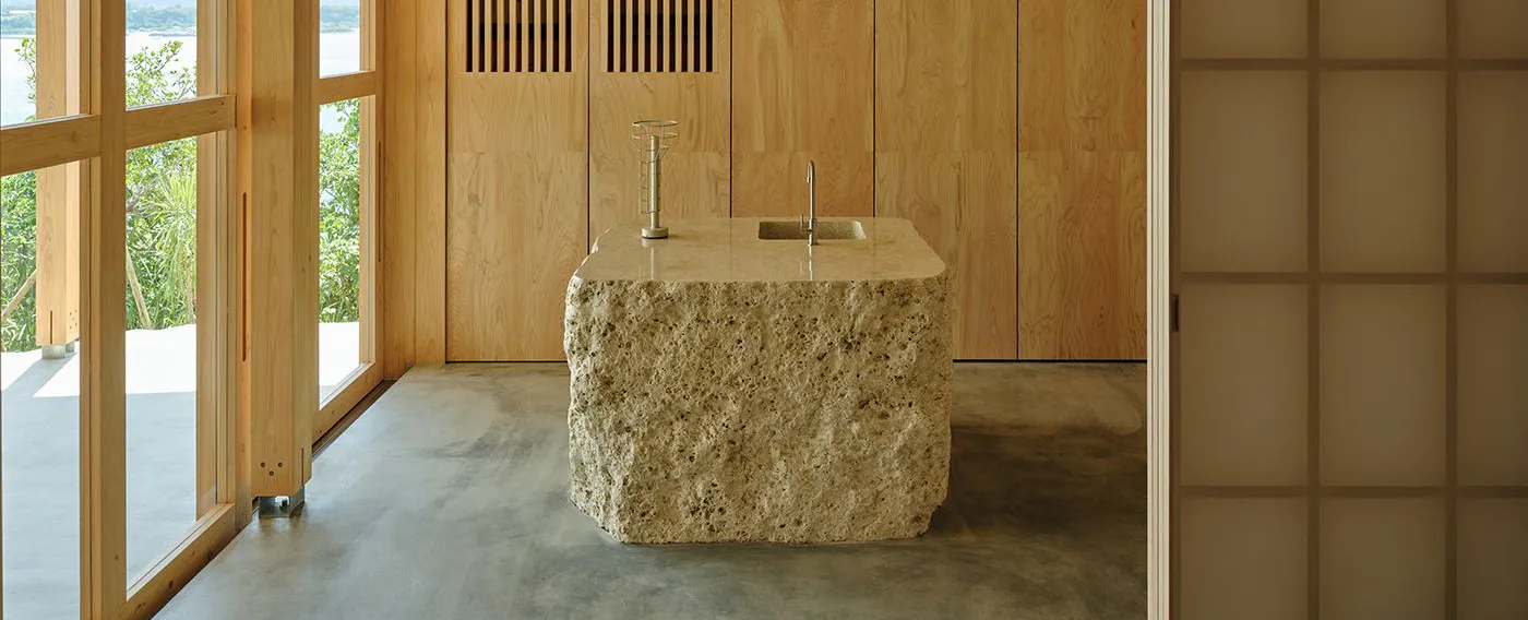 เคาน์เตอร์หินปูนริวกิว