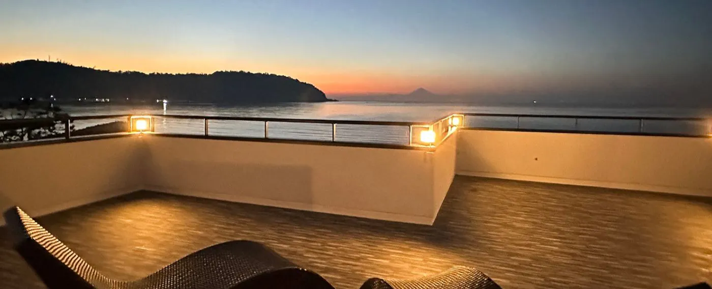 オーシャンビューバルコニー