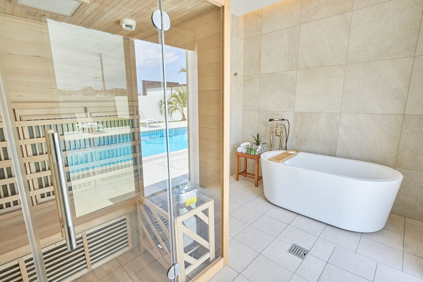 ซาวน่าส่วนตัว