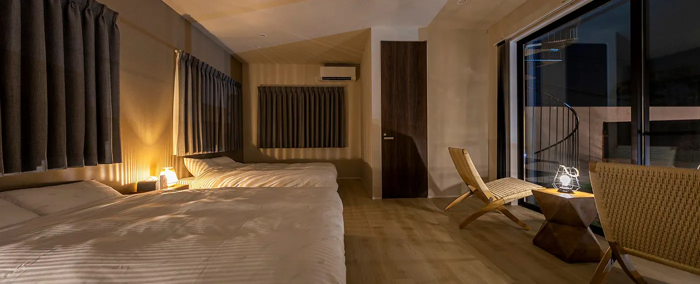 最大10名まで泊まれるペットフレンドリーVILLA