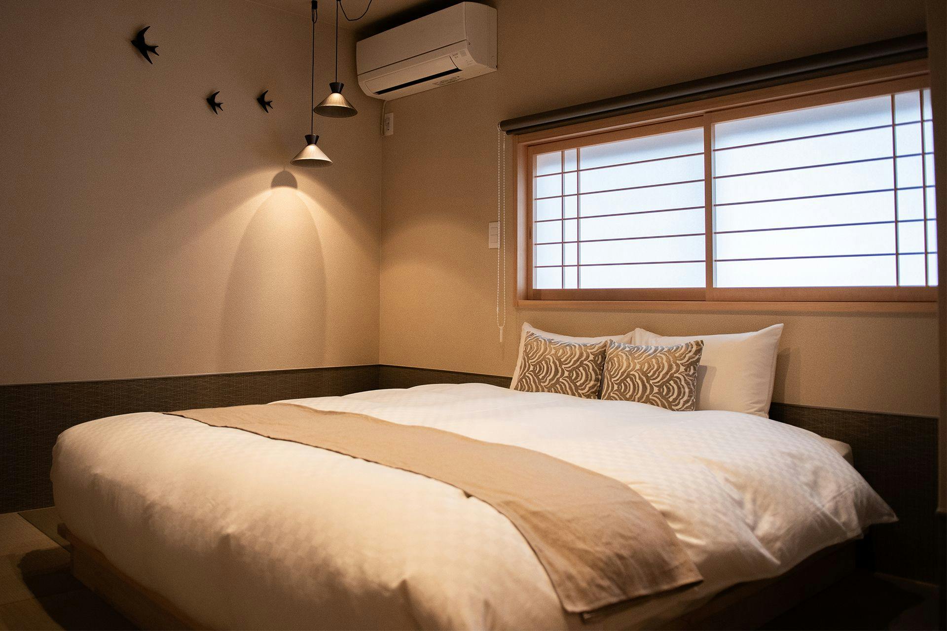 ห้องนอนของ PRIVATE MAISON KOU
